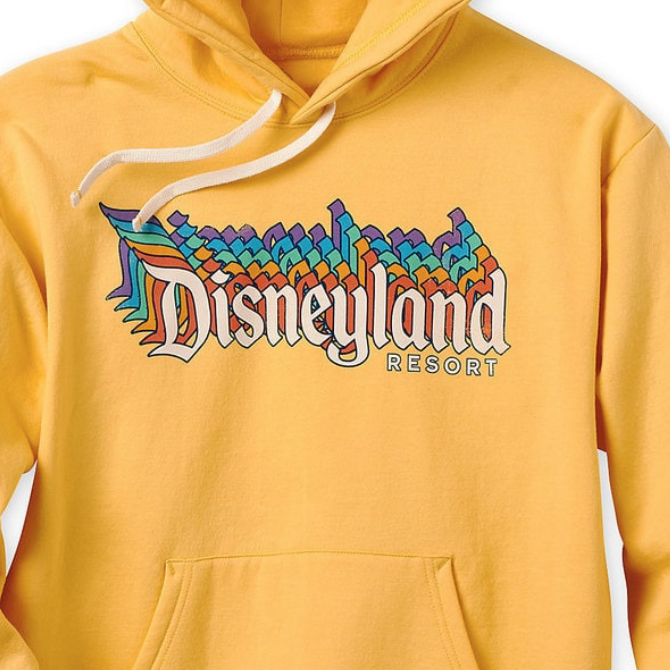 disneyland yellow hoodie